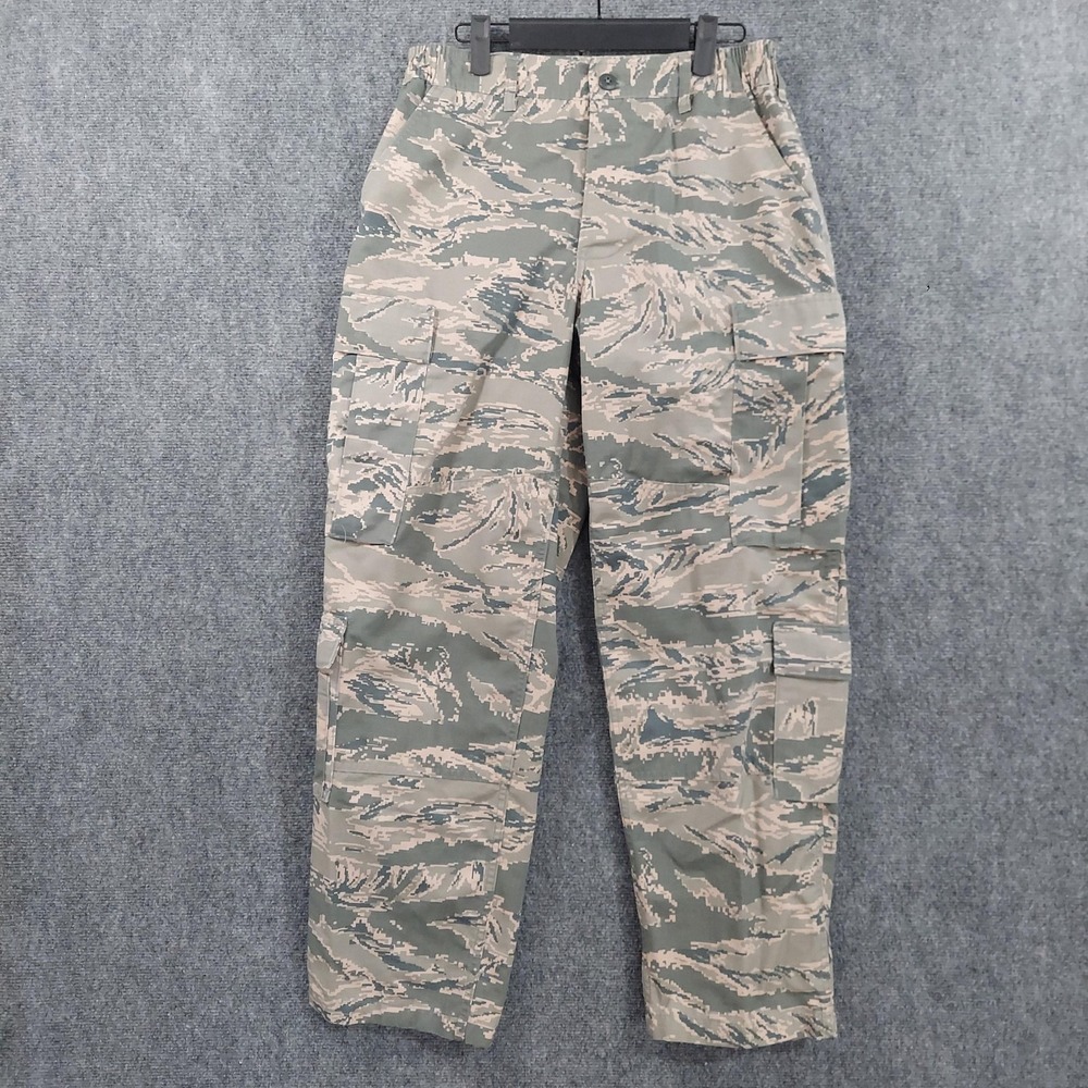 U.S. Air Force Pants Mens 32x29 Digital‎ Tiger Stripe Camo Cargo Ripstop